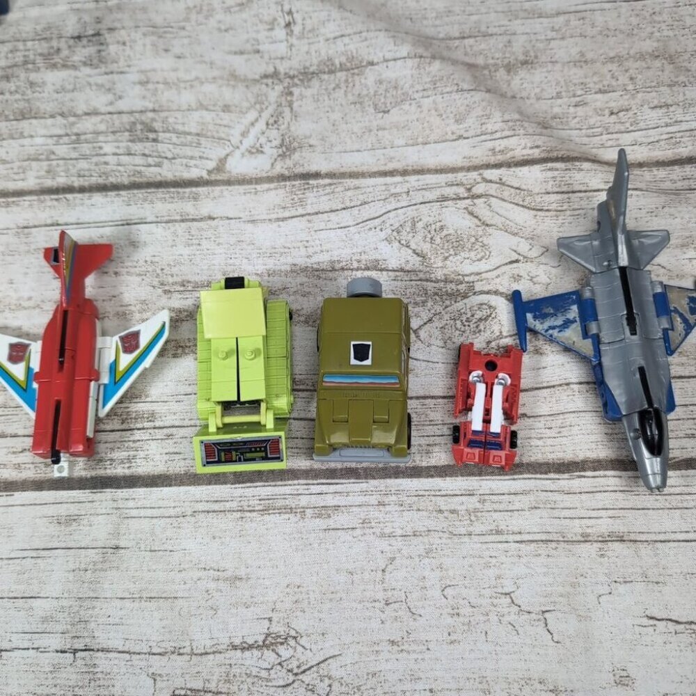 Lot of 5  Vintage Transformers